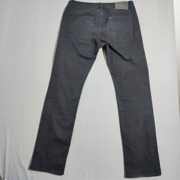 Guess Jeans Vermont Slim fit men's size 34 X 34 black straight leg - Picture 3 of 15